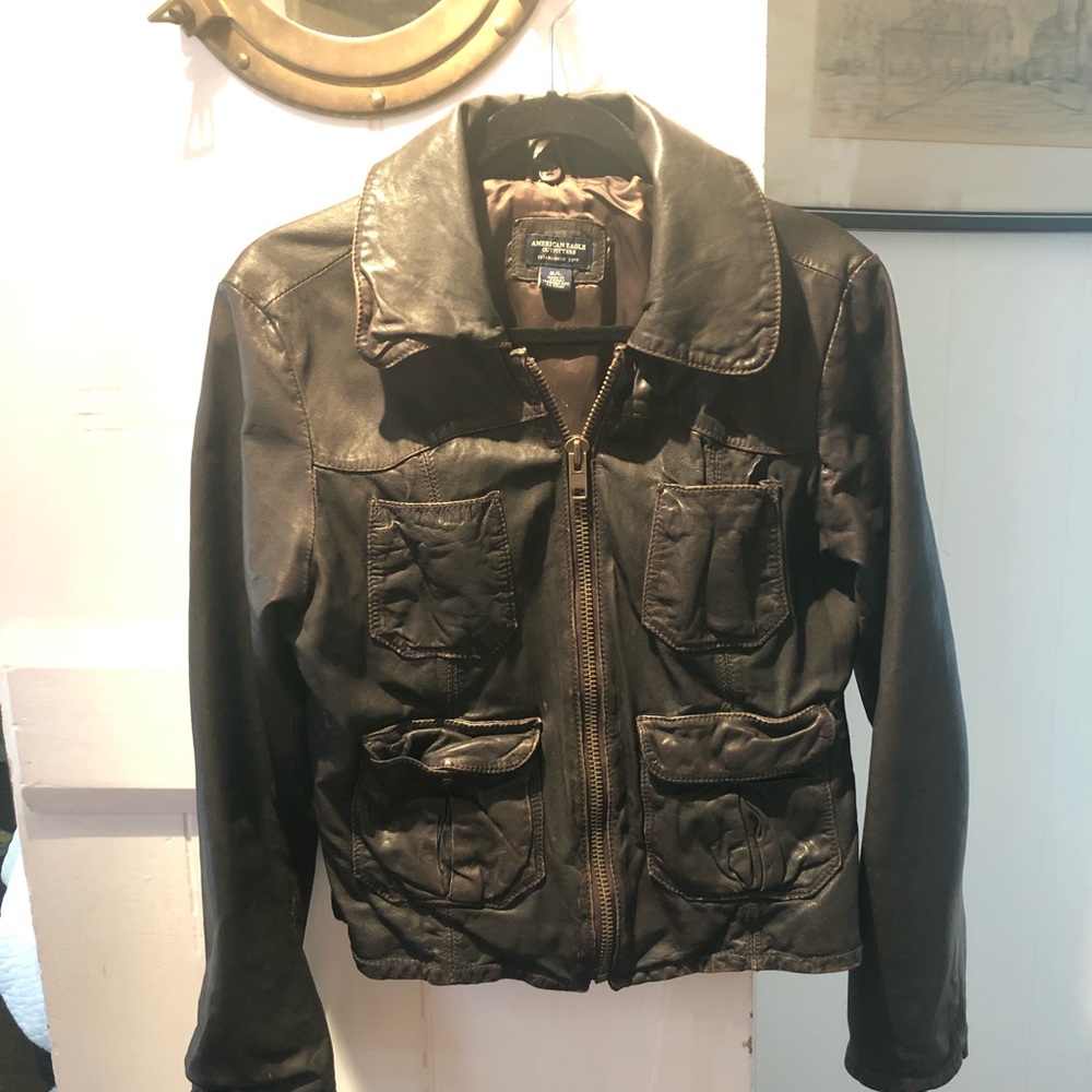 Vintage leather jacket